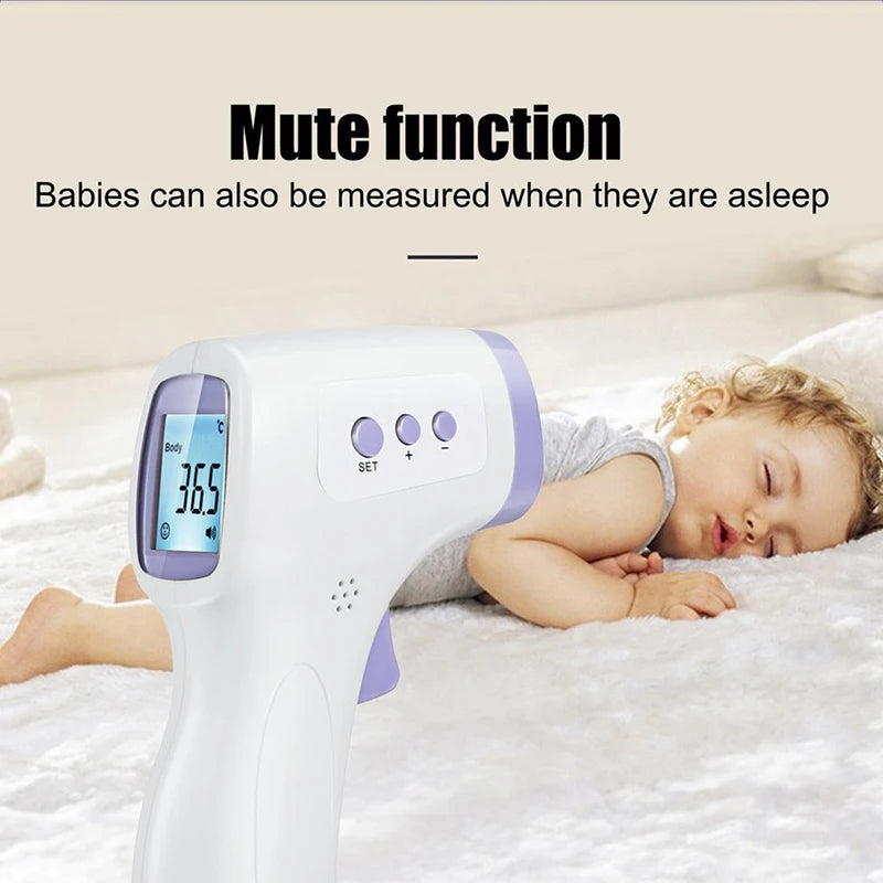 Termometro Digitale Infrarossi per Febbre: Misura Temperatura Bambini e Adulti, Portatile e Preciso - GCStore360
