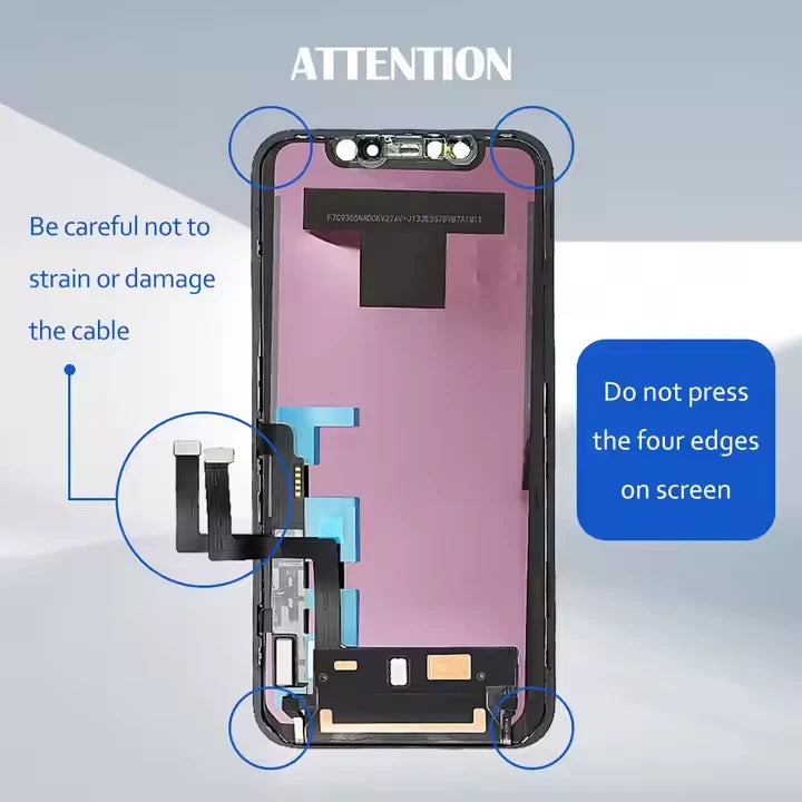 DISPLAY LCD INCELL PARI ORIGINALE PER APPLE IPHONE 11 TOUCH SCREEN SCHERMO VETRO