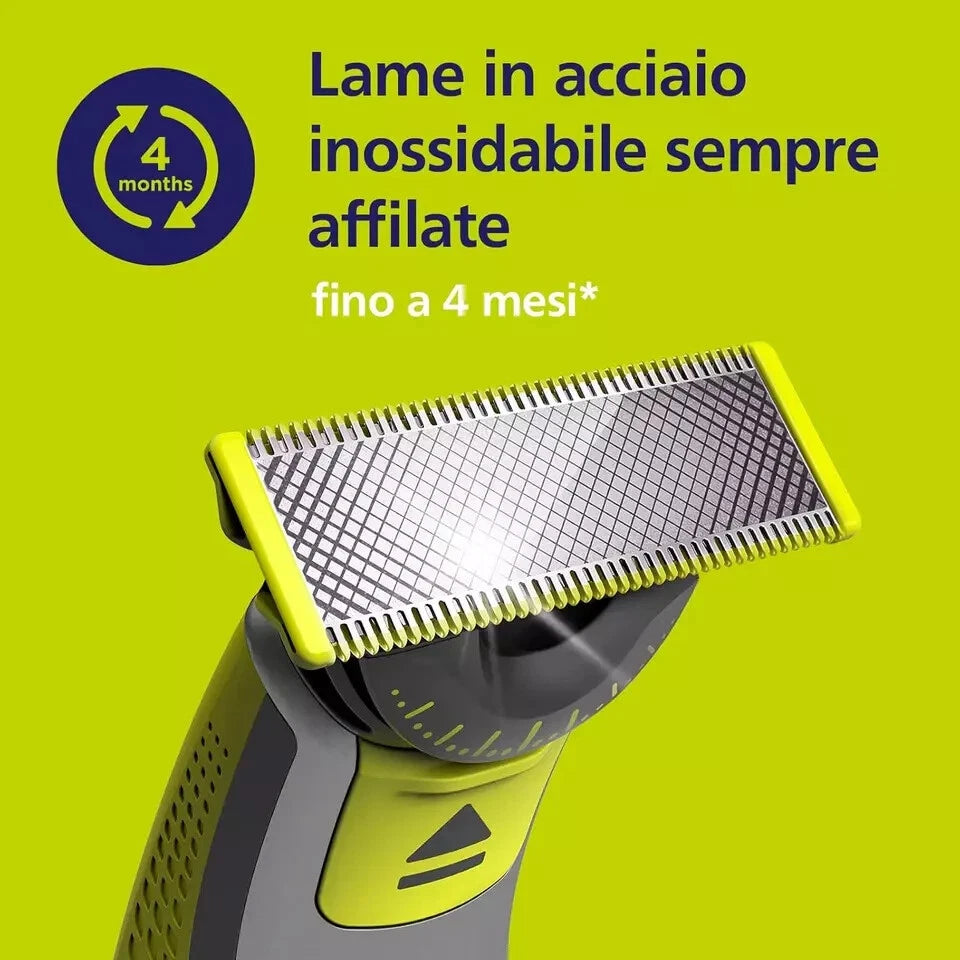 OneBlade 360 Autentici Lame di ricambio per rasoio elettrico ( 4 LAME )