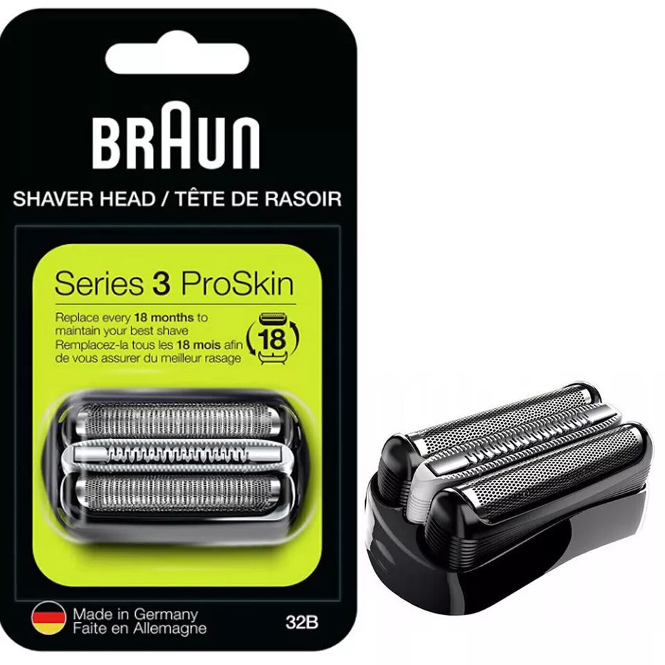 Testina di ricambio originale Braun per rasoio Series 3--32B--