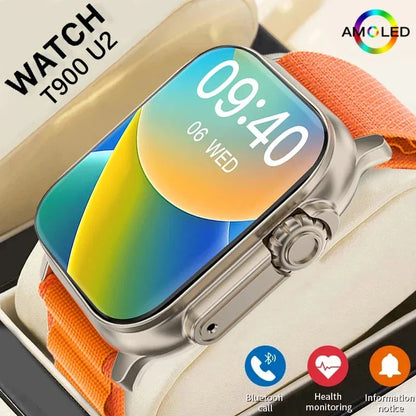 Smartwatch : Astuto, NFC, 49 mm per Uomini e Donne - NERO- - GCStore360