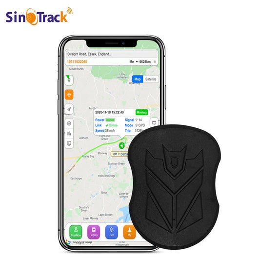 LOCALIZZATORE SATELLITARE-TRACKER GPS GSM- GPS-5000mah-SINO TRACK-GPS AUTO-MOTO - GCStore360