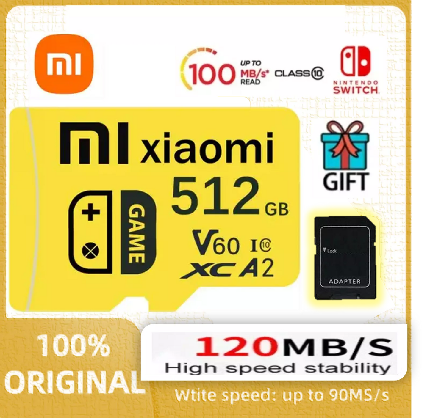 ✅Scheda Micro Sd-Scheda di memoria---Xiaomi- -- Micro Sd Card---512GB---✅ - GCStore360