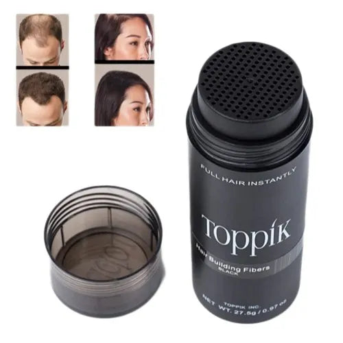 Toppik Hair Building Fibers, Microfibre di Cheratina anti diradamento Calvizie--27,5GR-- - GCStore360